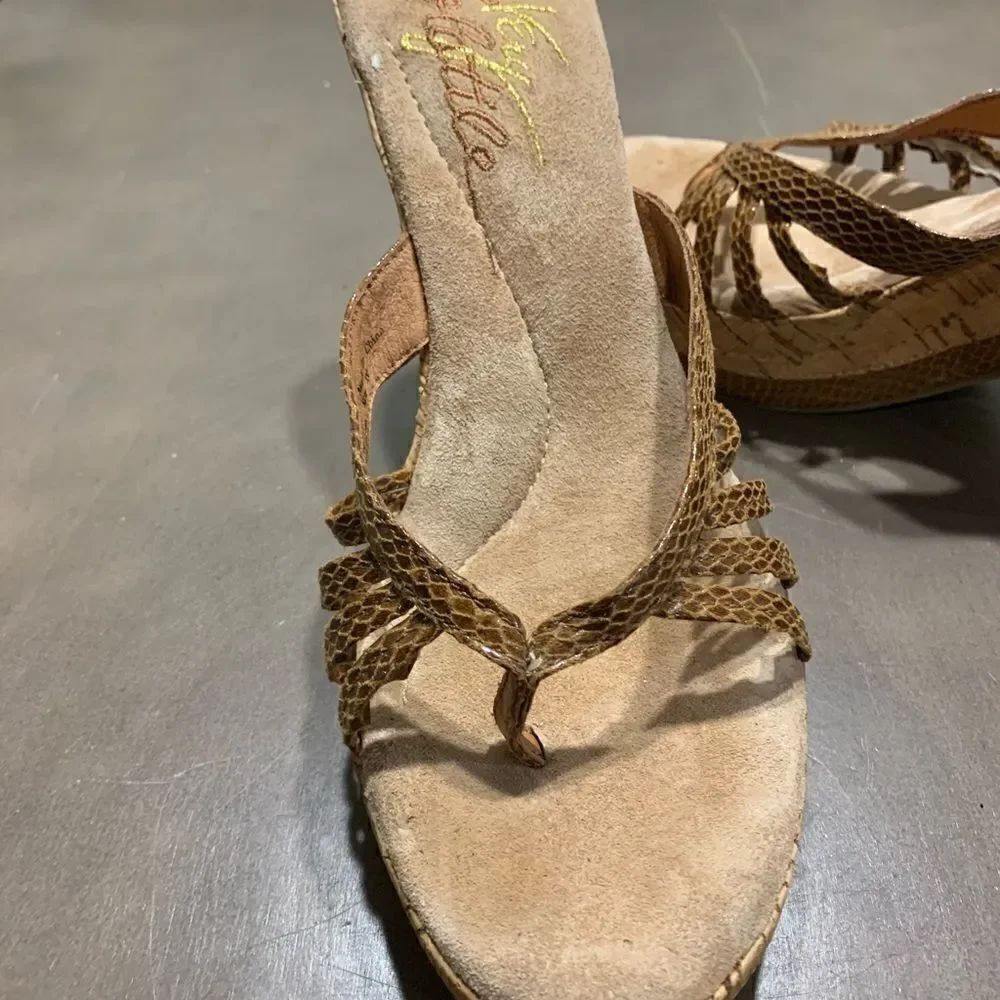 Very volatile Block Heal sandals - Picture 5 of 7